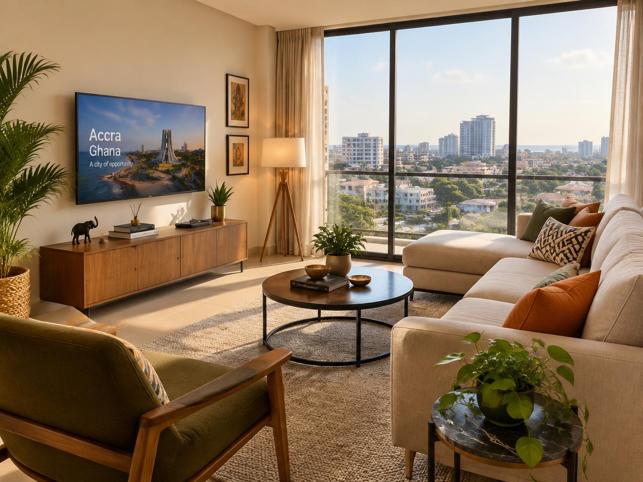Bright modern apartment